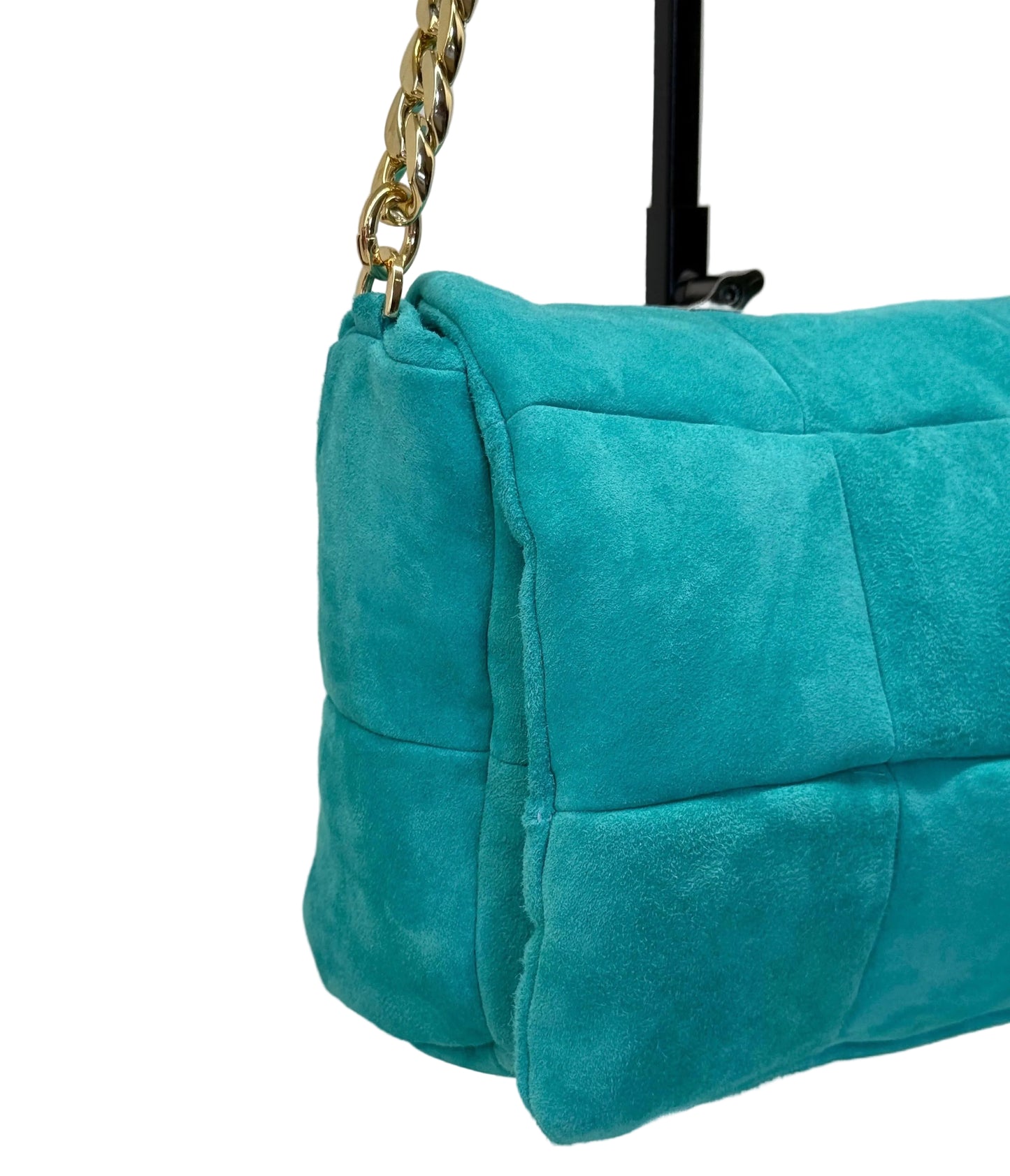 Corinna Small Teal Chamois