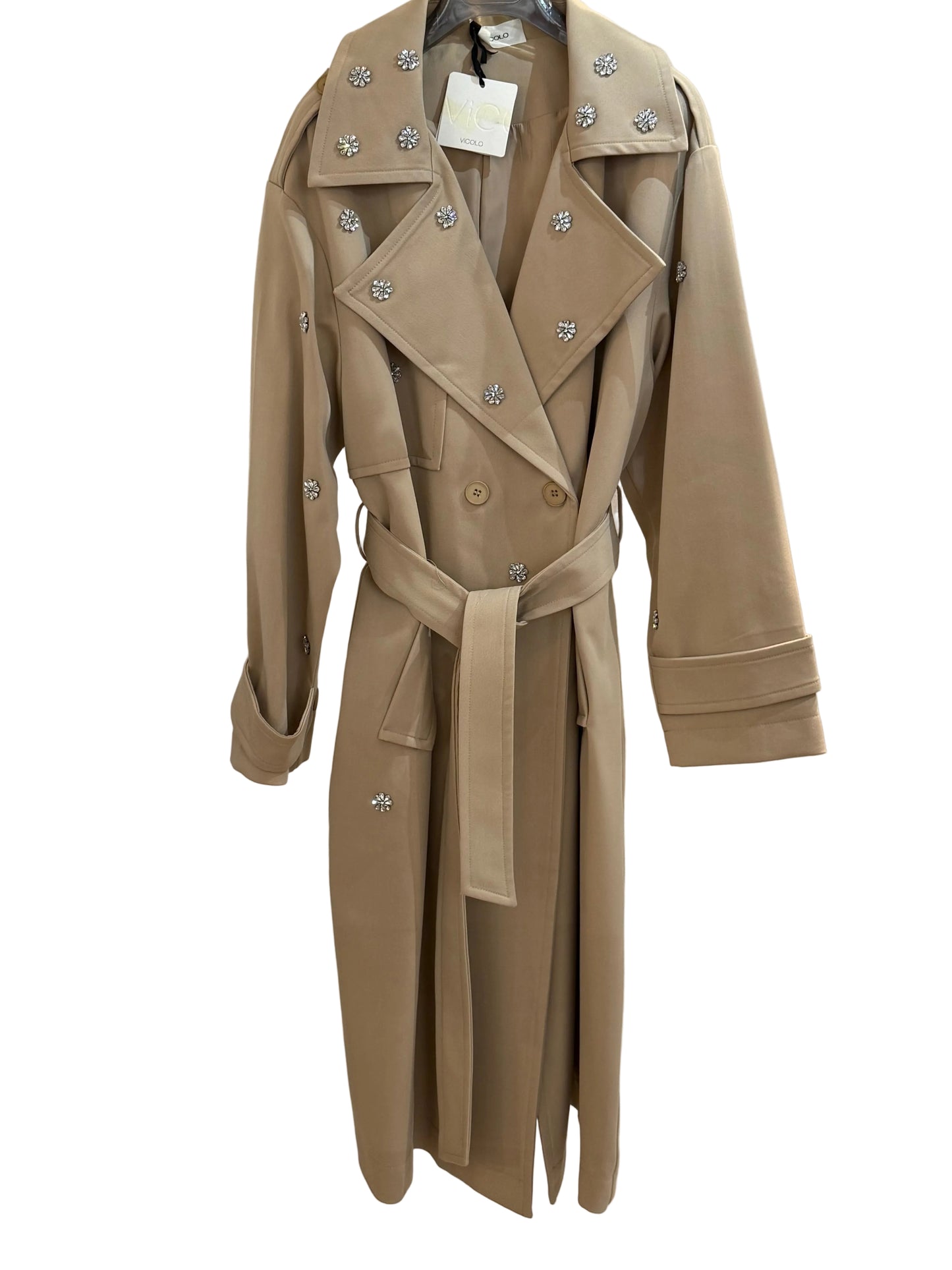 Trench applicazione strass