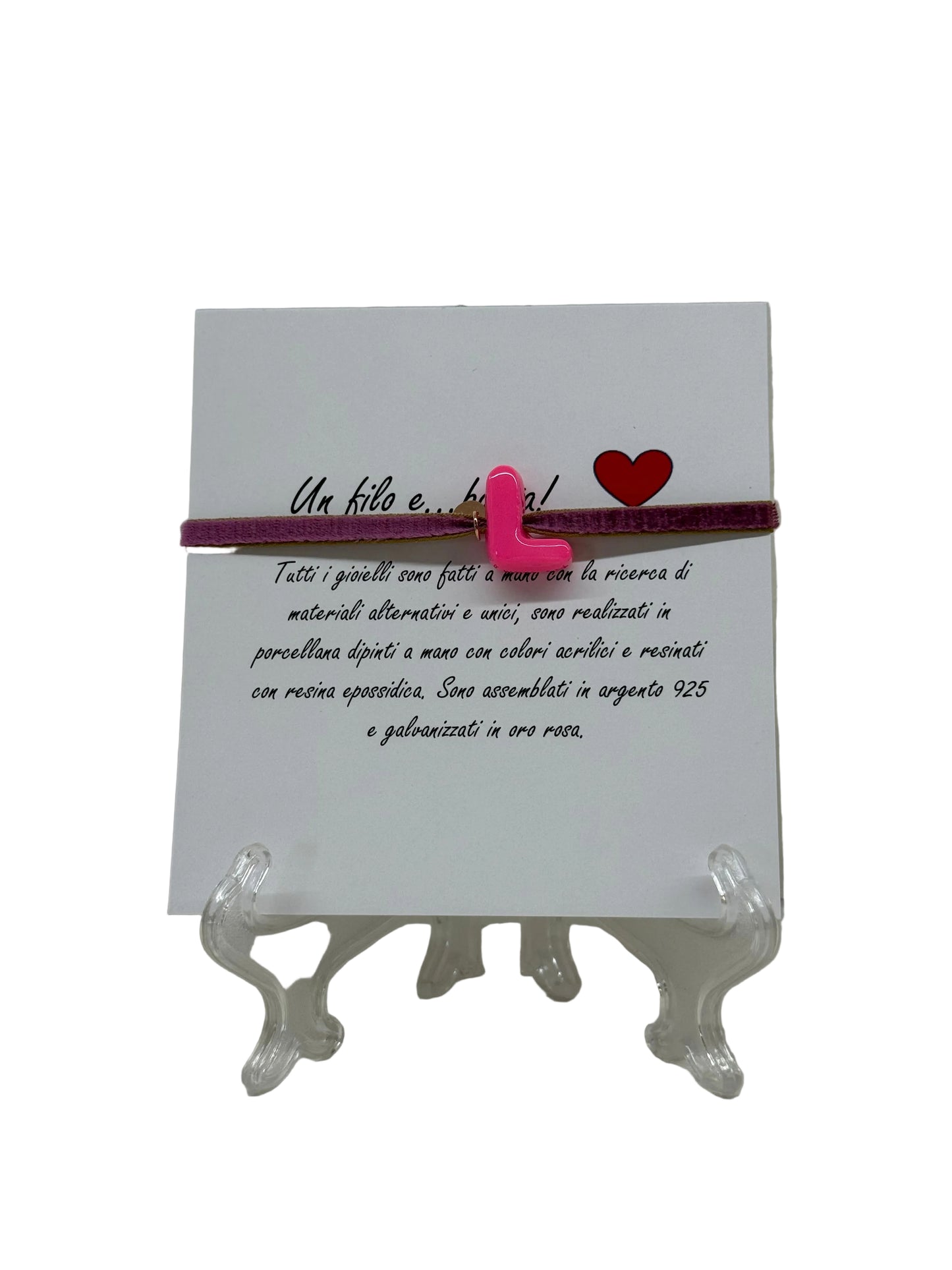 Bracciale Letterona L