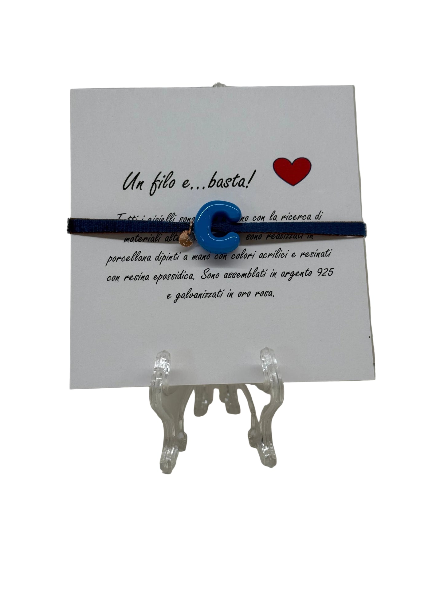Bracciale letterona C
