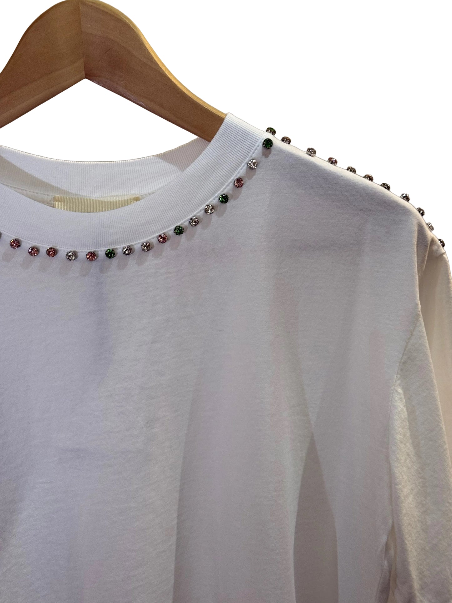 T shirt strass multicolor
