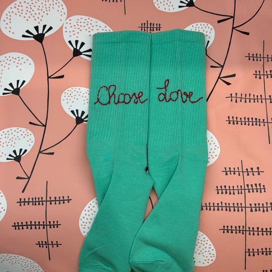 Calzini ’Dillo cosi’ Choose love