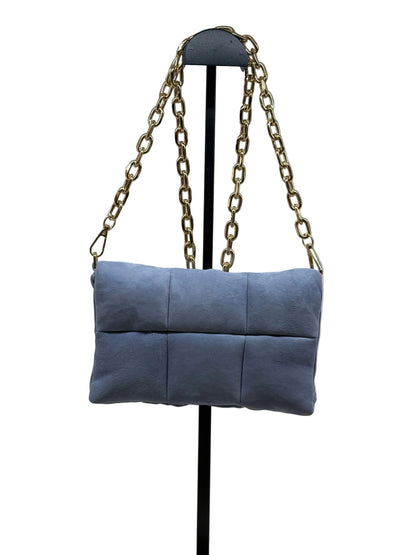 Tancredi sky blue suede