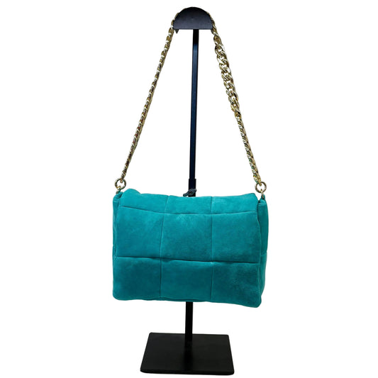 Corinna Small Teal Chamois