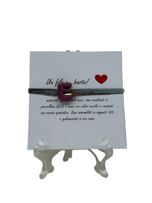 Bracciale Letterona E