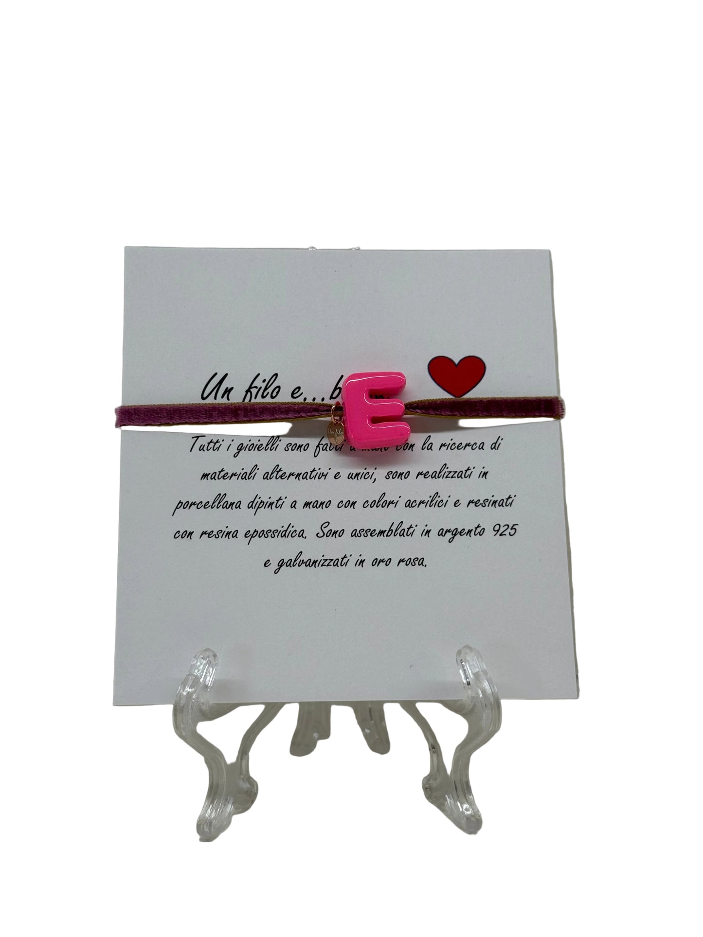 Bracciale Lettefona E