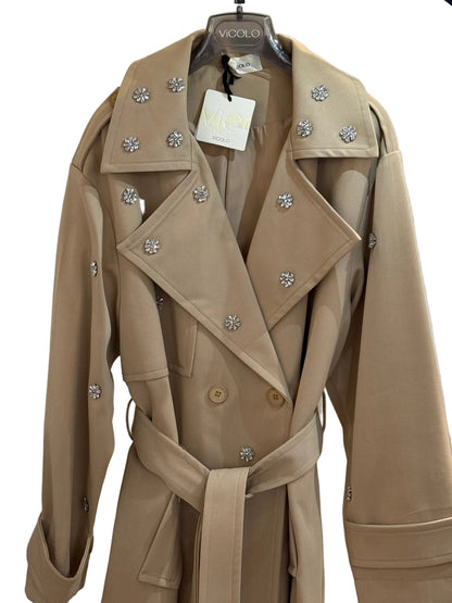 Trench applicazione strass