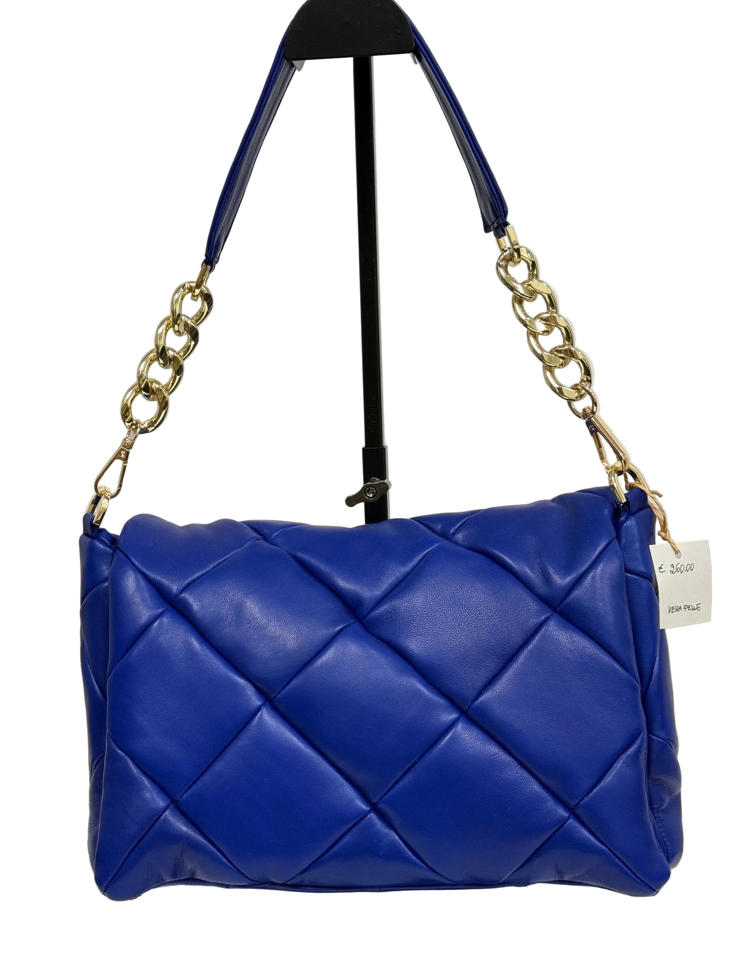 Virna small electric blue