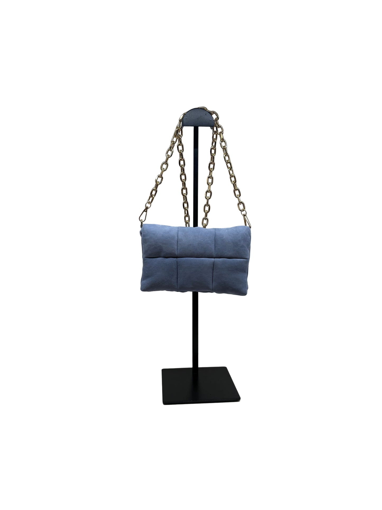 Tancredi sky blue suede